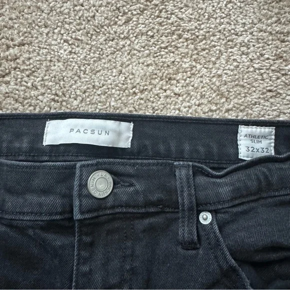 PacSun Charcoal Slim Fit Jeans - Picture 6 of 7